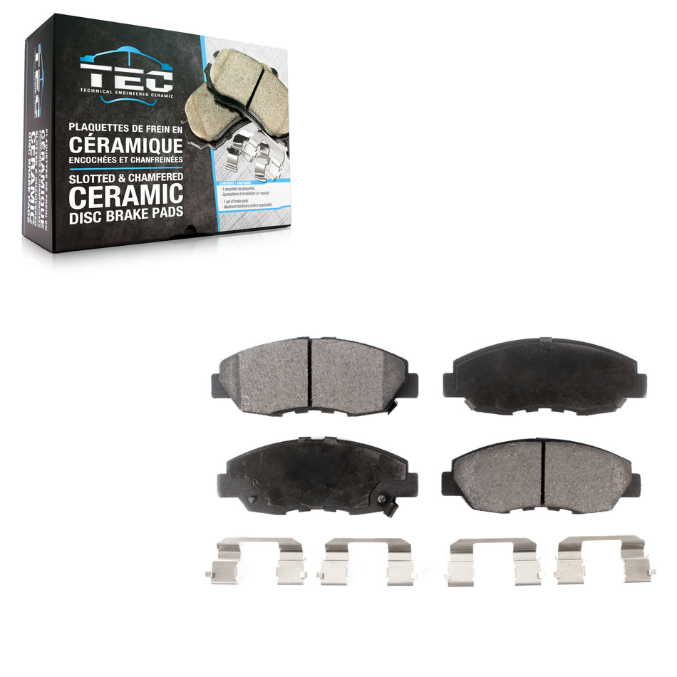 Front Ceramic Disc Brake Pads TEC-465 For Honda Accord Acura CL