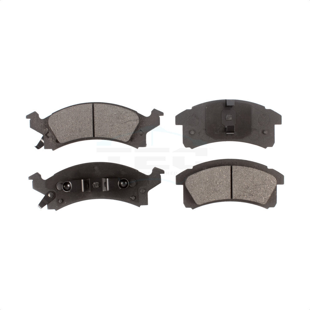 Front Ceramic Disc Brake Pads TEC-506 For Chevrolet Cavalier Pontiac Sunfire Grand Am Buick Skylark Corsica Oldsmobile Achieva Beretta Sunbird Cutlass Calais by TEC