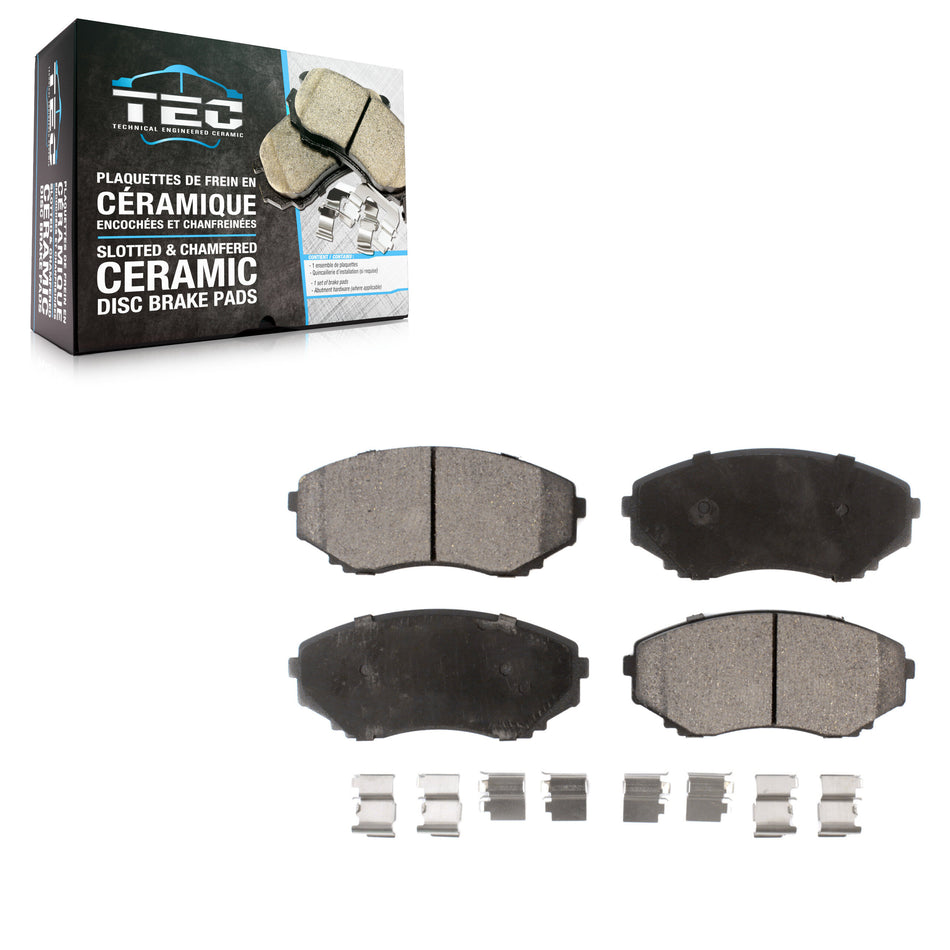 Front Ceramic Disc Brake Pads TEC-551 For Mazda MPV