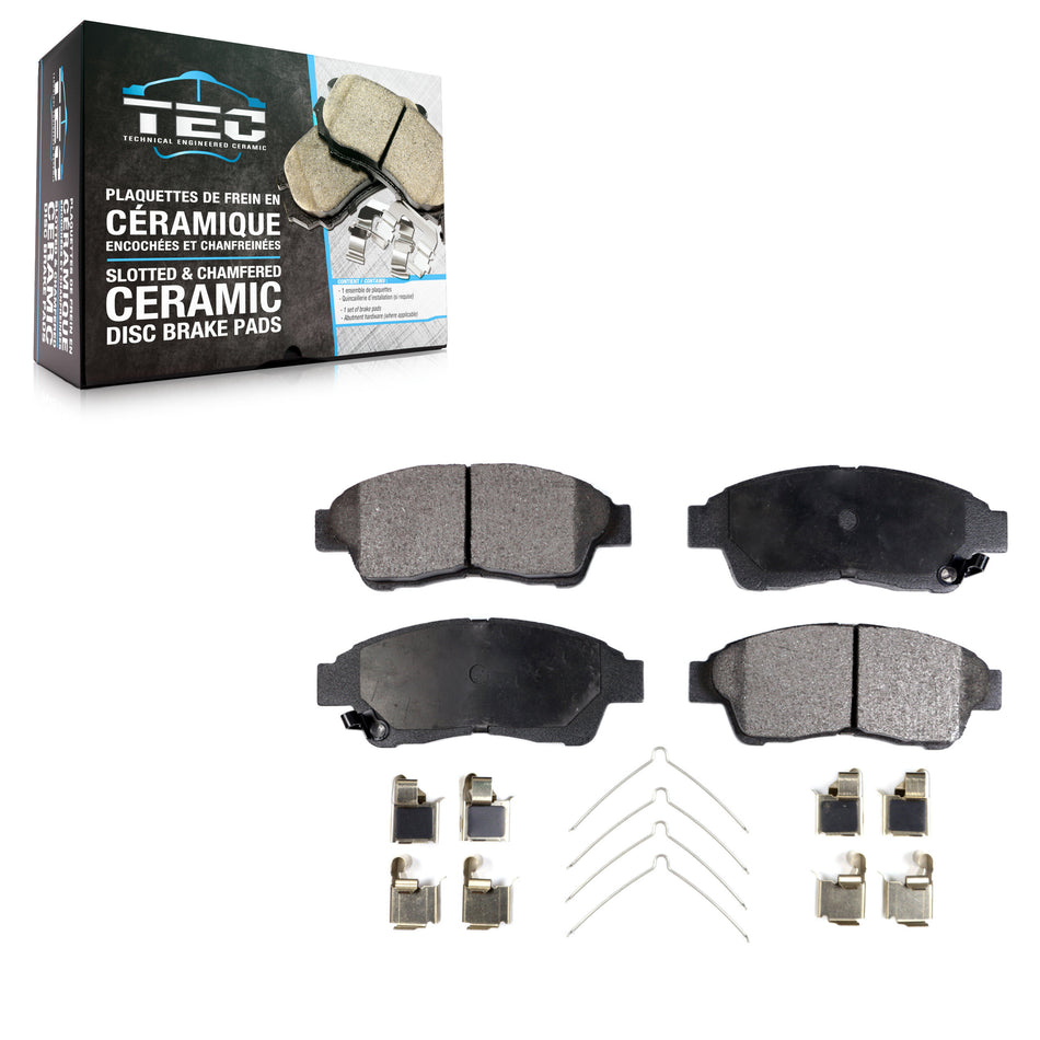 Front Ceramic Disc Brake Pads TEC-562 For Toyota Camry Corolla RAV4 Celica Geo Prizm