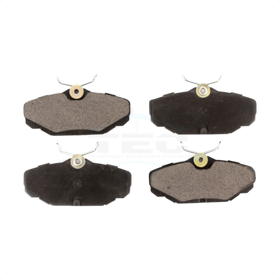 Rear Ceramic Disc Brake Pads TEC-610 For Ford Taurus Mercury Sable Lincoln Continental by TEC