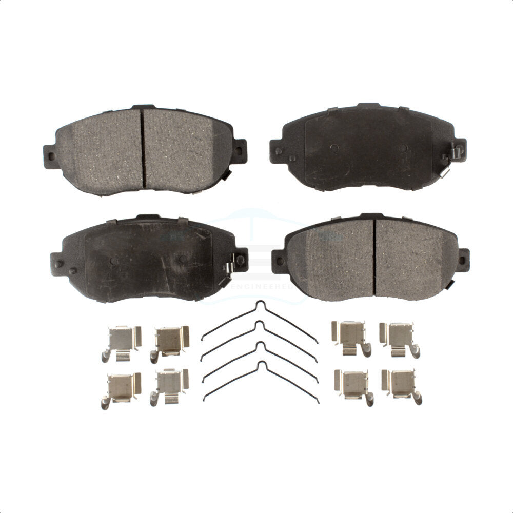 Front Ceramic Disc Brake Pads TEC-619 For Lexus GS300 SC430 IS300 GS400 GS430 Toyota Supra by TEC