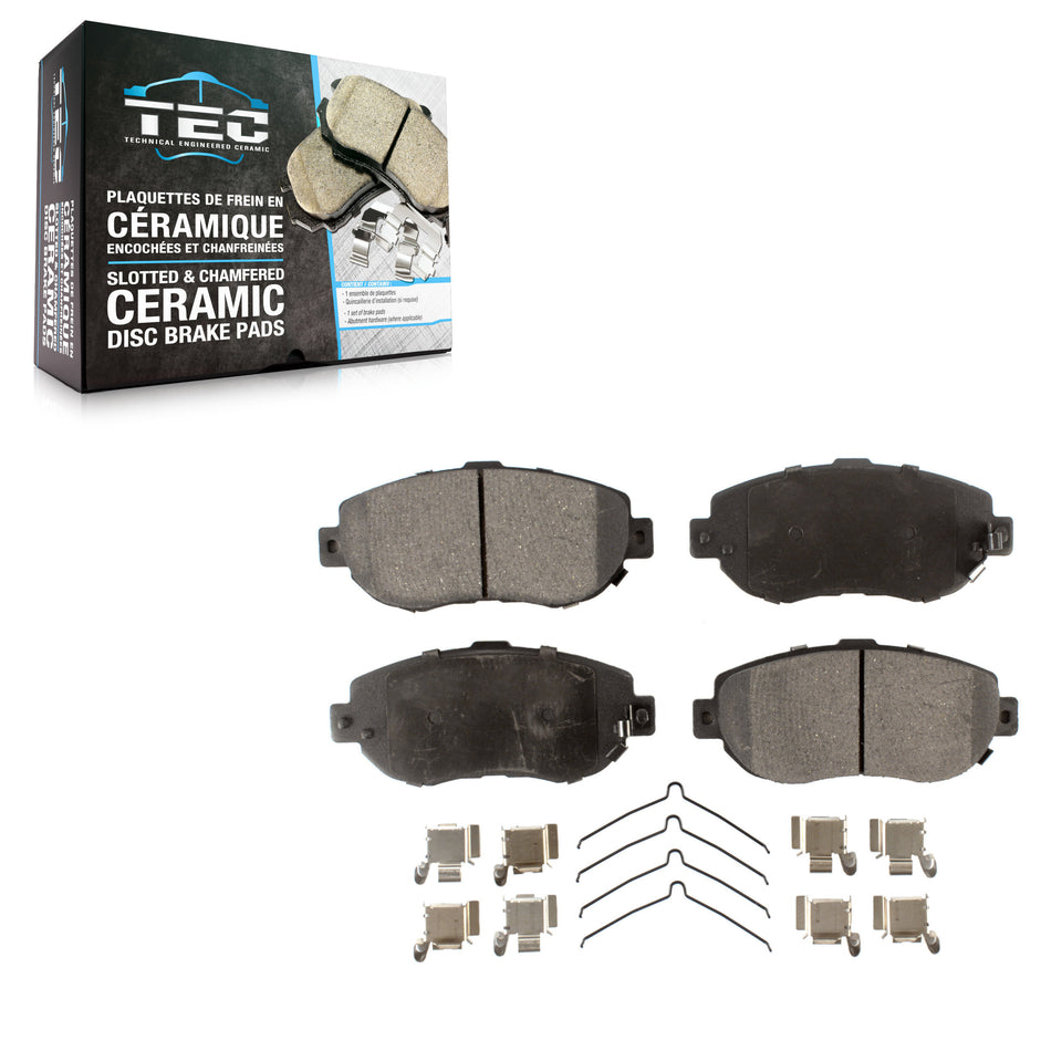 Front Ceramic Disc Brake Pads TEC-619 For Lexus SC430 IS300 GS300 GS400 Toyota Supra GS430