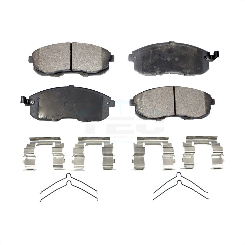 Front Ceramic Disc Brake Pads TEC-653 For Nissan Sentra Altima Maxima INFINITI I30 G20 Altra EV by TEC