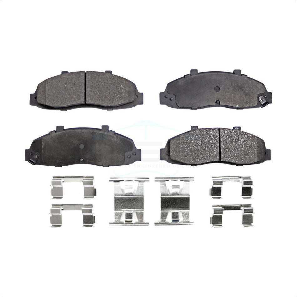 Front Ceramic Disc Brake Pads TEC-679 For Ford F-150 Heritage Lincoln Blackwood by TEC