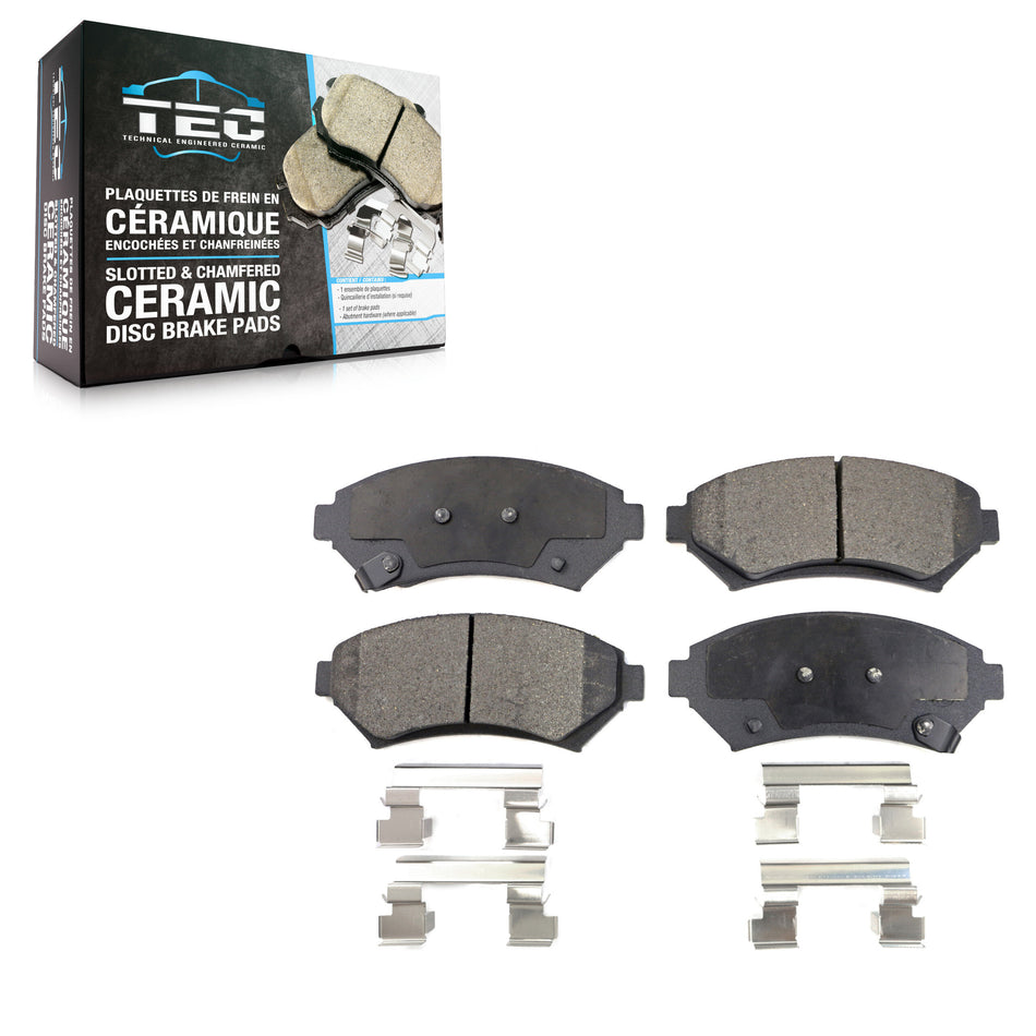 Front Ceramic Disc Brake Pads TEC-699 For Chevrolet Buick Pontiac Impala Montana Century LeSabre