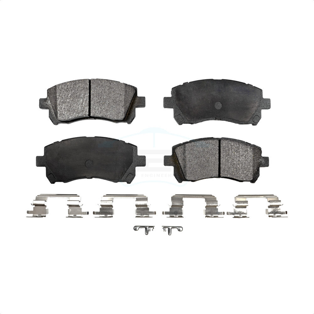 Front Ceramic Disc Brake Pads TEC-721 For Subaru Legacy Outback Forester Impreza by TEC