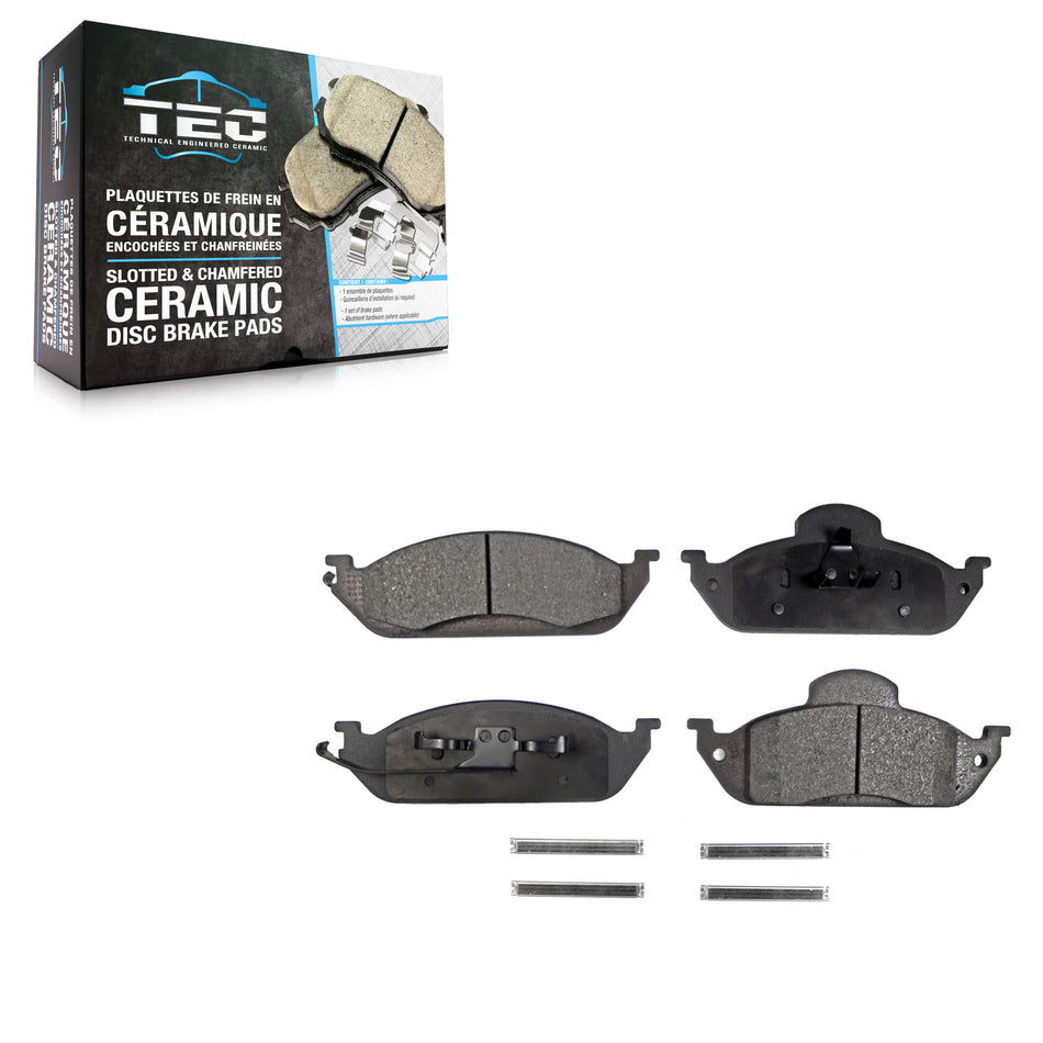 Front Ceramic Disc Brake Pads TEC-760 For Mercedes-Benz ML320 ML350 ML430