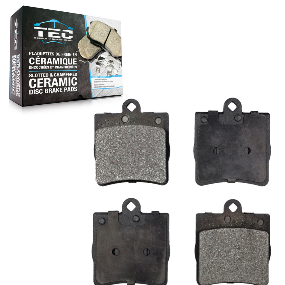 Rear Ceramic Disc Brake Pads TEC-779 For Mercedes-Benz C230 Chrysler Crossfire C240 SLK230 SLK280