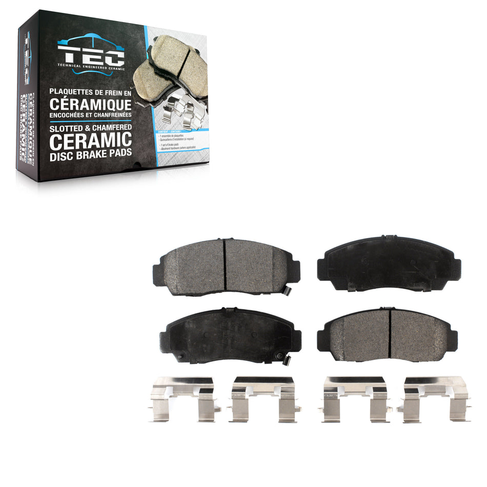 Front Ceramic Disc Brake Pads TEC-787 For Honda Accord Acura TL TSX CL RL