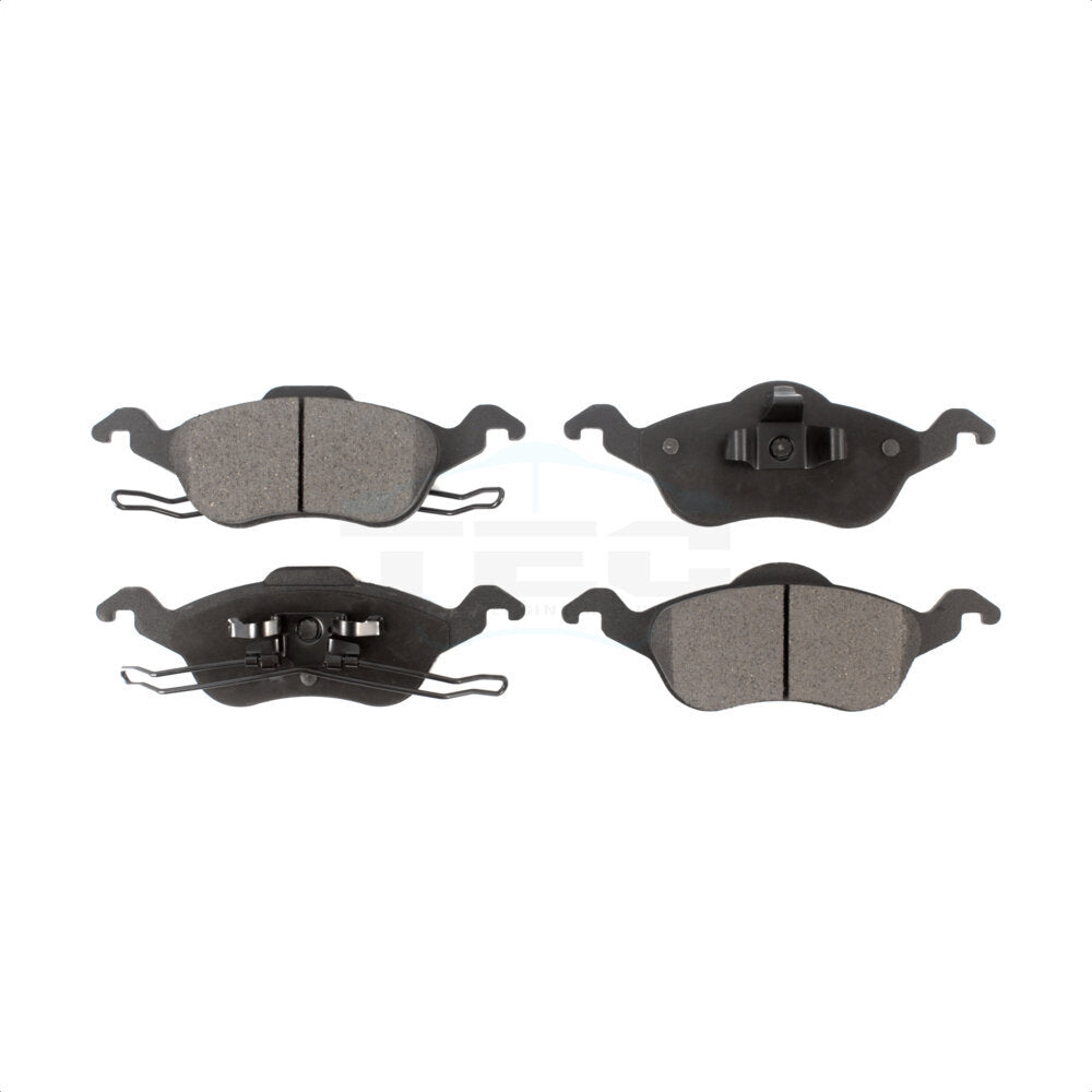 Front Ceramic Disc Brake Pads TEC-816 For Ford Focus by TEC