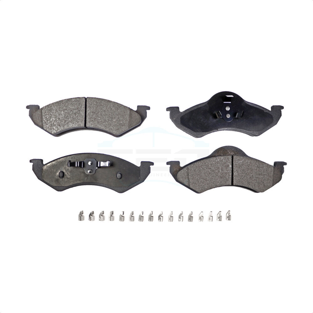 Front Ceramic Disc Brake Pads TEC-820 For 2000-2002 Dodge Dakota Durango by TEC