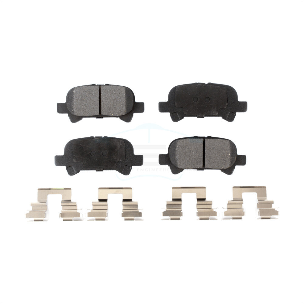 Rear Ceramic Disc Brake Pads TEC-828 For Toyota Camry Avalon Solara by TEC