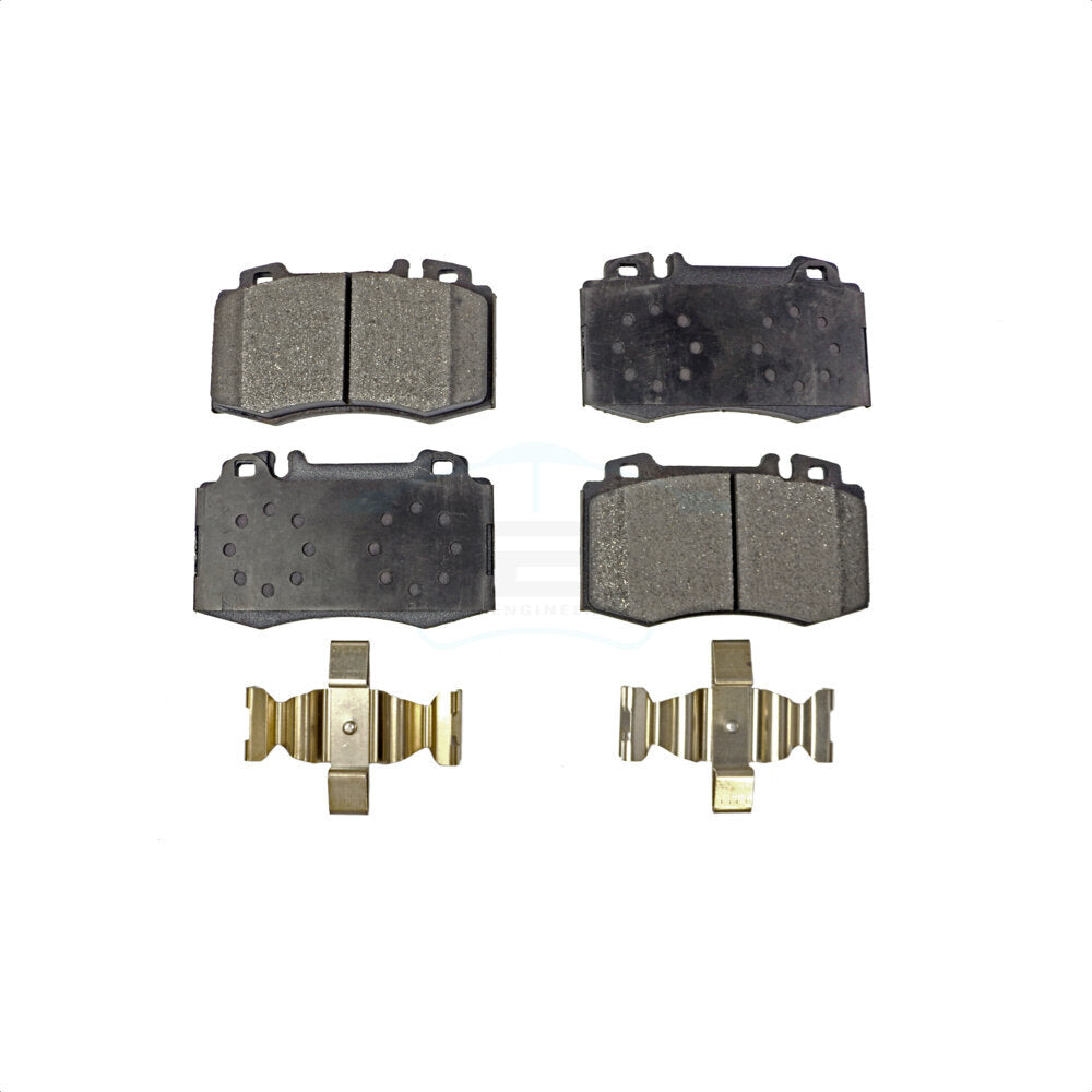 Front Ceramic Disc Brake Pads TEC-847 For Mercedes-Benz E350 SL500 S430 C230 S500 E500 SL550 CLK500 CLS550 ML500 CLS500 C320 SLK350 ML430 CL500 CLK550 E550 E55 AMG C350 SLK55 ML55 S600 CLK55 S350 C32 by TEC