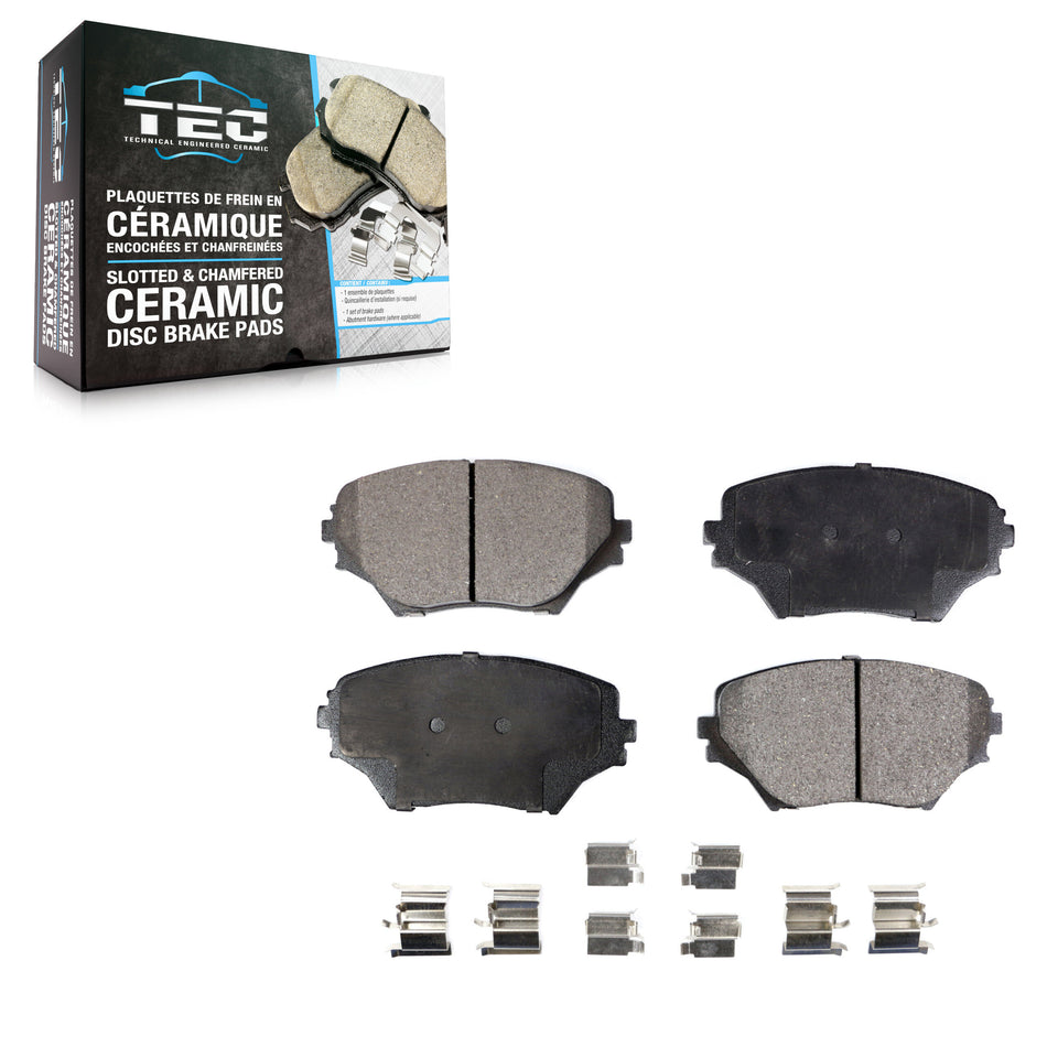 Front Ceramic Disc Brake Pads TEC-862 For 2001-2005 Toyota RAV4