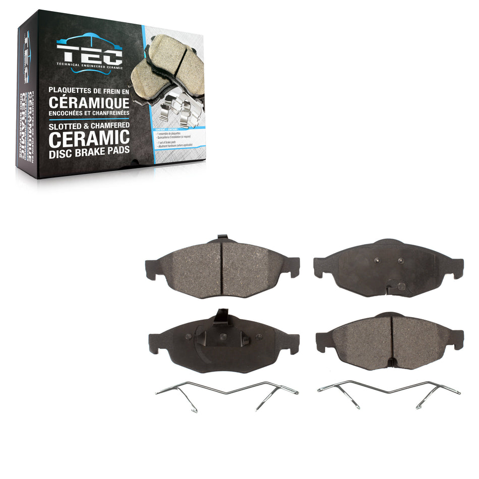 Front Ceramic Disc Brake Pads TEC-869 For Chrysler Sebring Dodge Stratus