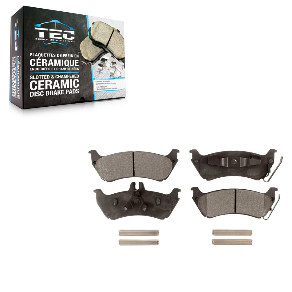 Rear Ceramic Disc Brake Pads TEC-875 For Mercedes-Benz ML320 ML350 ML430