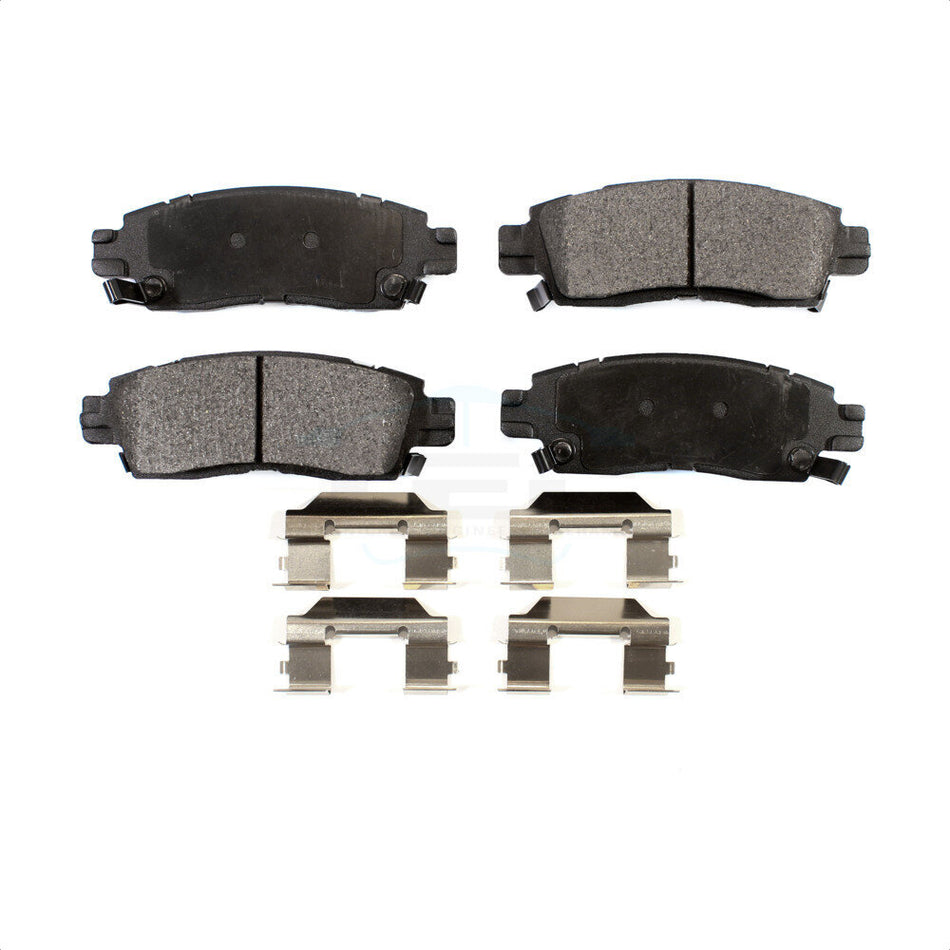 Rear Ceramic Disc Brake Pads TEC-883 For Chevrolet GMC Traverse Trailblazer Acadia Buick Enclave Envoy EXT Cadillac XTS XL Saturn Outlook Rainier Limited Oldsmobile Bravada XUV SSR Isuzu Ascender Saab by TEC