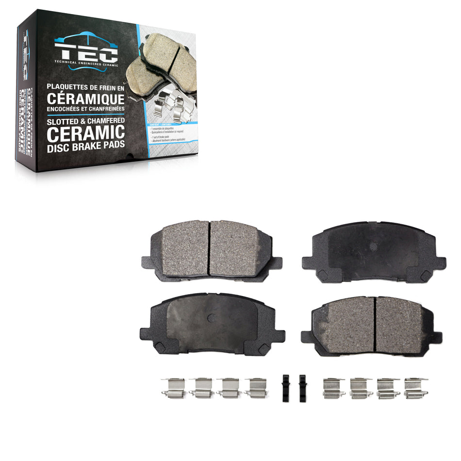 Front Ceramic Disc Brake Pads TEC-884 For Toyota Highlander