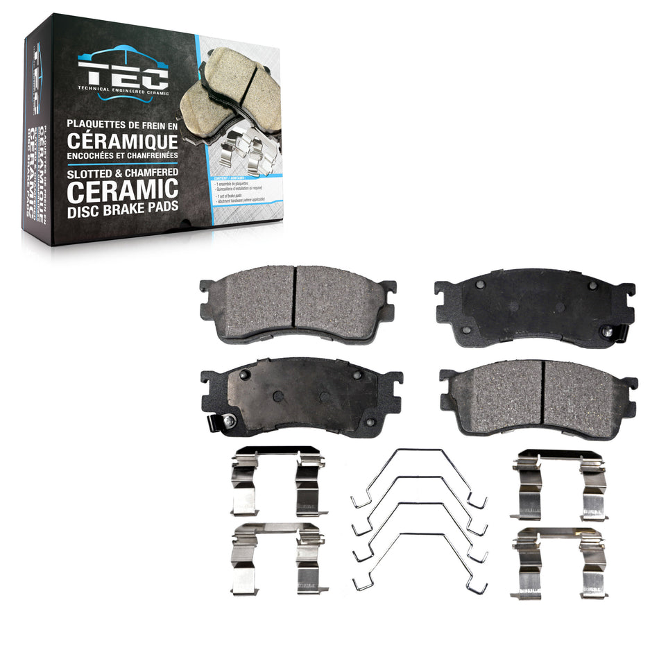 Front Ceramic Disc Brake Pads TEC-893 For Mazda Protege Protege5