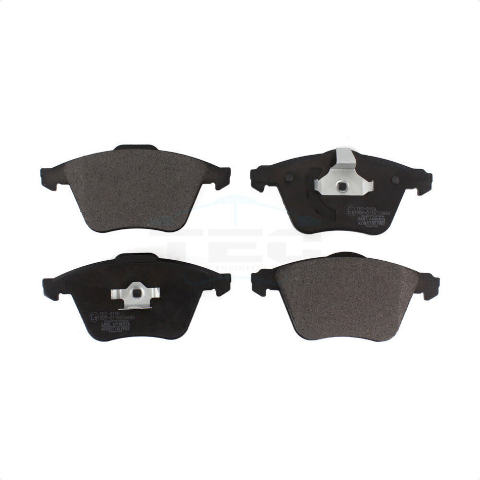 Front Ceramic Disc Brake Pads TEC-915A For Mazda 3 Volvo S40 C70 Audi A6 Quattro V50 by TEC