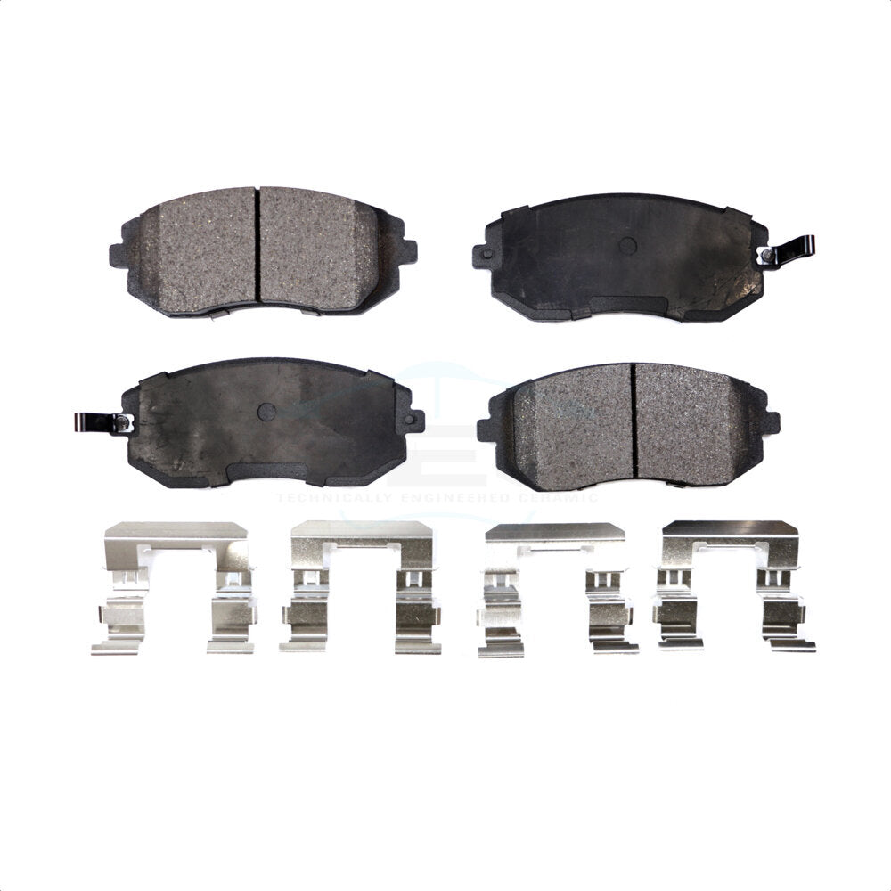 Front Ceramic Disc Brake Pads TEC-929 For Subaru Outback Forester Impreza Legacy Baja Saab 9-2X WRX by TEC