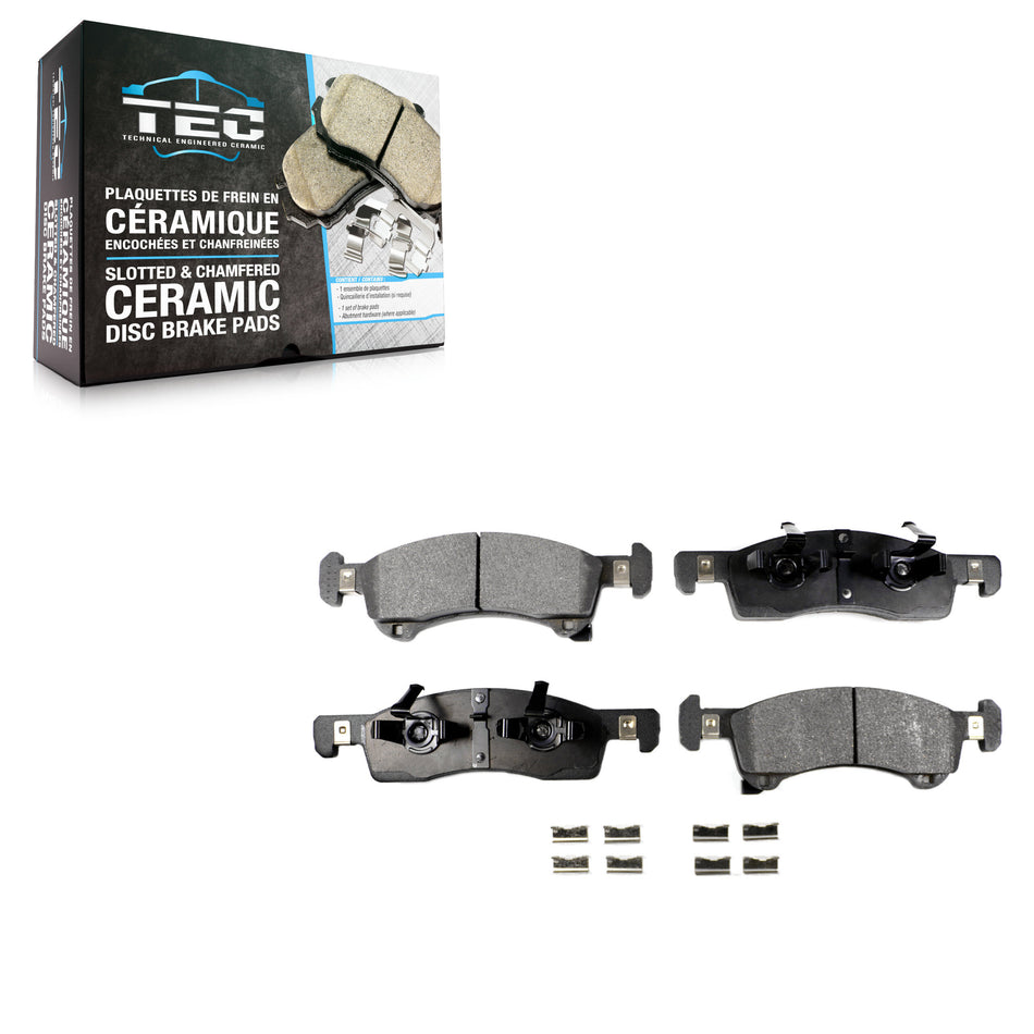 Front Ceramic Disc Brake Pads TEC-934 For Ford Expedition Lincoln Navigator
