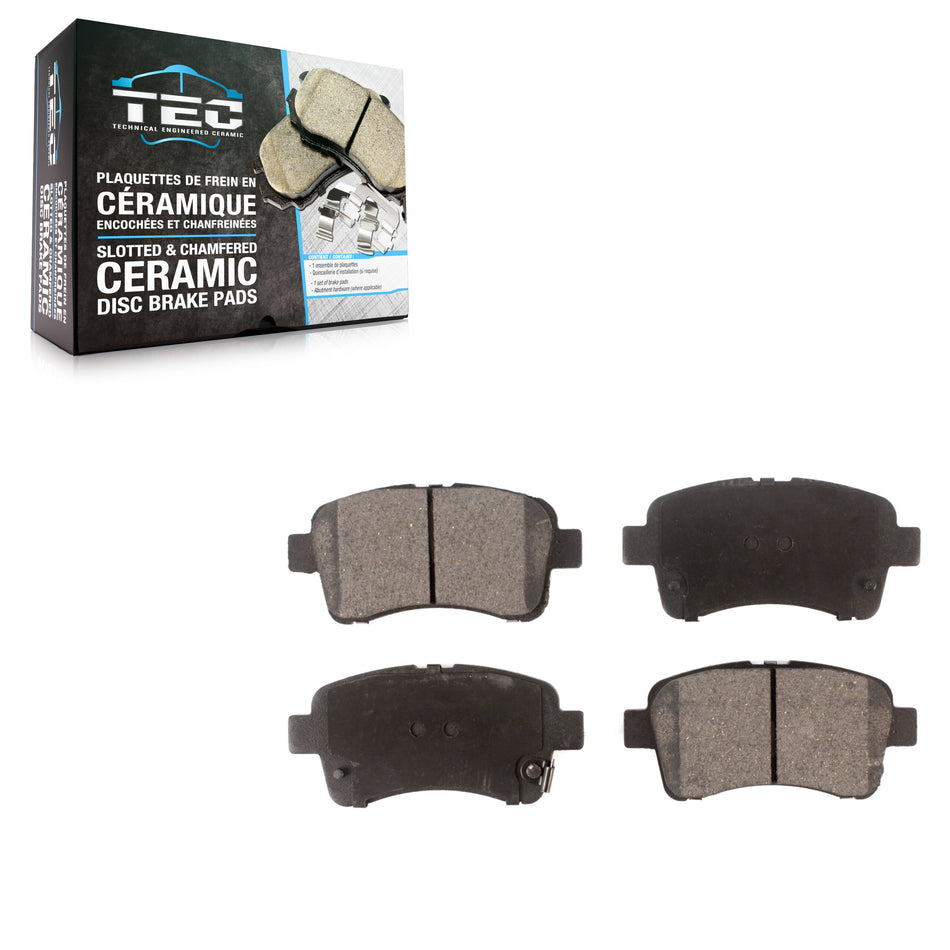 Front Ceramic Disc Brake Pads TEC-937 For 2002-2005 Suzuki Aerio