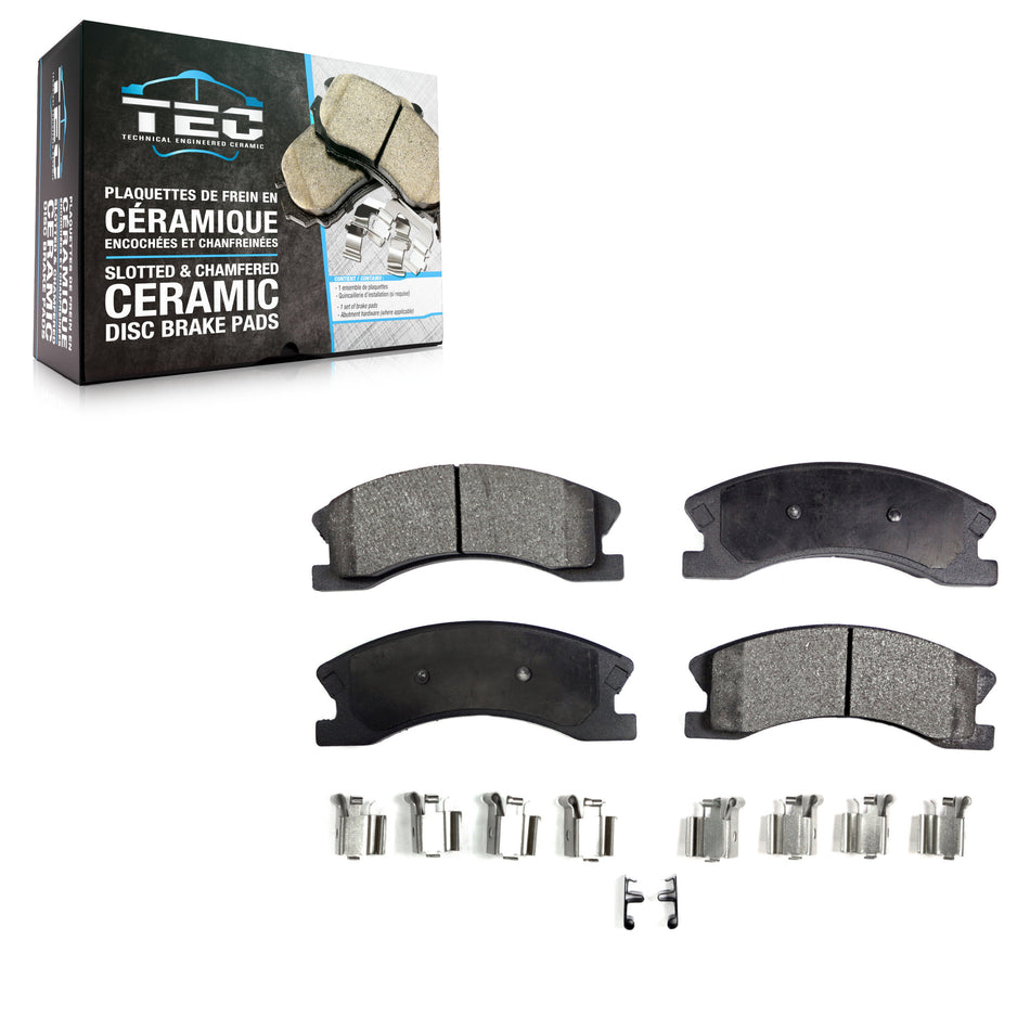 Front Ceramic Disc Brake Pads TEC-945 For Jeep Grand Cherokee