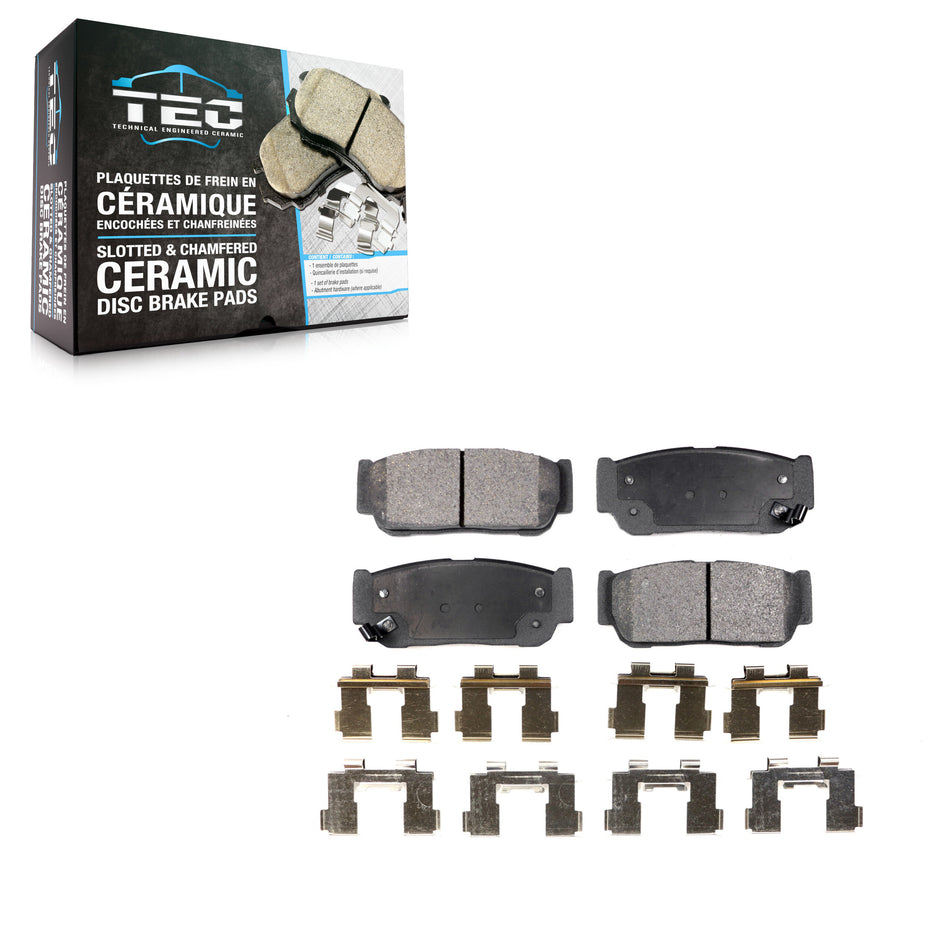 Rear Ceramic Disc Brake Pads TEC-954 For Kia Sorento Hyundai Entourage Sedona