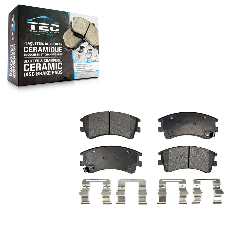 Front Ceramic Disc Brake Pads TEC-957 For 2003-2005 Mazda 6