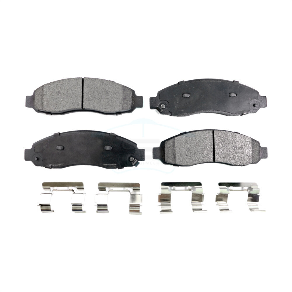 Front Ceramic Disc Brake Pads TEC-962 For 2003-2004 Dodge Dakota by TEC