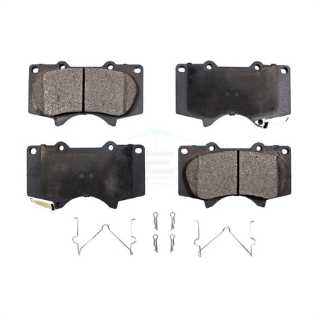 Front Ceramic Disc Brake Pads TEC-976 For Toyota Tacoma 4Runner Tundra Lexus Sequoia GX460 FJ Cruiser GX470 Mitsubishi Montero by TEC