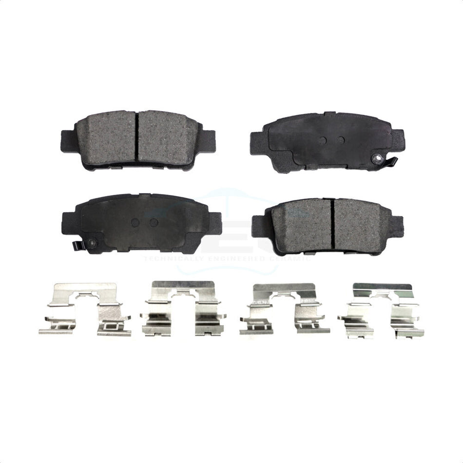 Rear Ceramic Disc Brake Pads TEC-995 For 2004-2010 Toyota Sienna by TEC