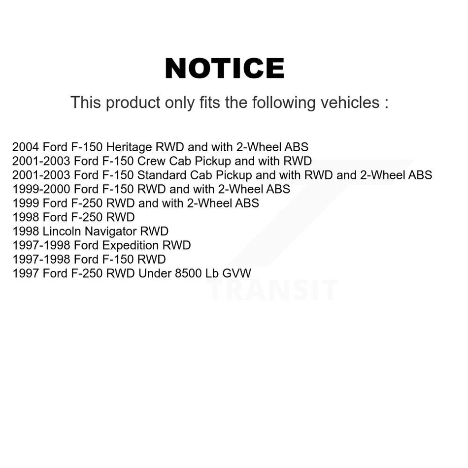 Front Left Brake Hydraulic Hose 12-H380553 For Ford F-150 F-250 Heritage Expedition Lincoln