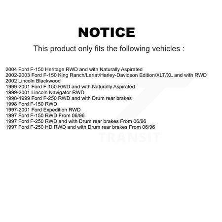 Rear Center Brake Hydraulic Hose 12-H380935 For Ford F-150 F-250 HD Expedition Heritage Lincoln