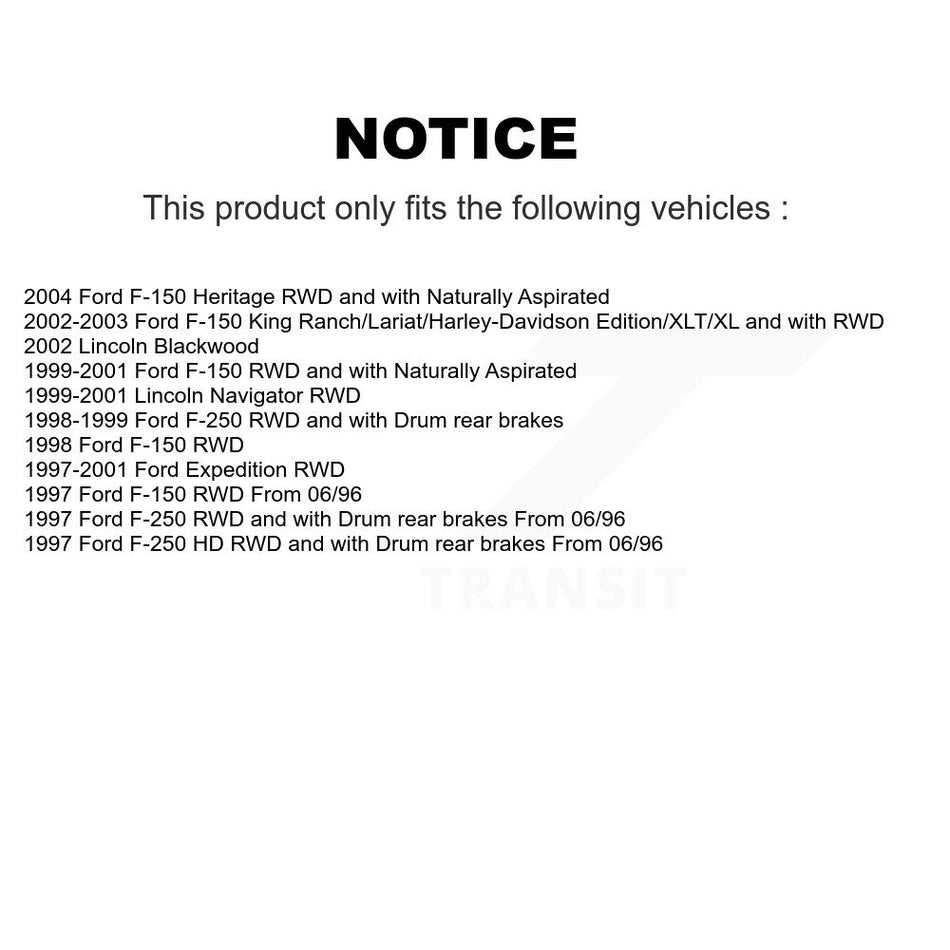 Rear Center Brake Hydraulic Hose 12-H380935 For Ford F-150 F-250 HD Expedition Heritage Lincoln