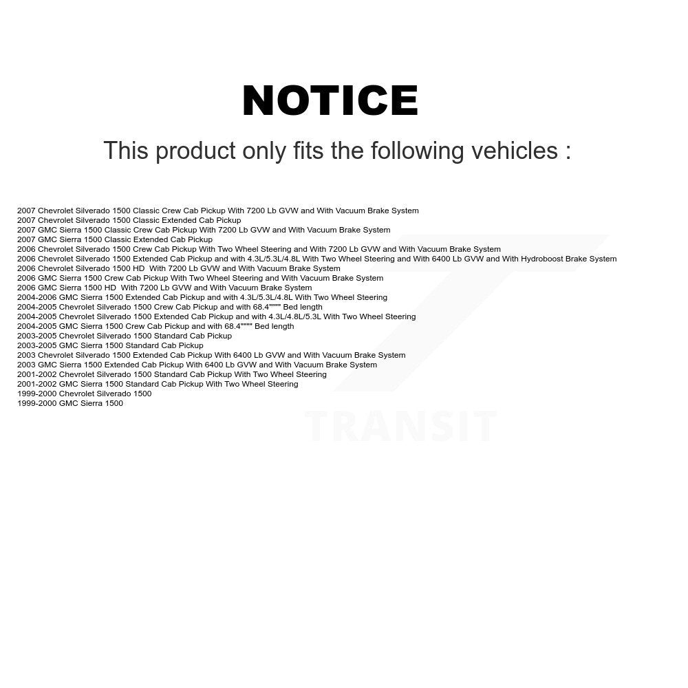 Rear Left Brake Hydraulic Hose 12-H381273 For Chevrolet Silverado 1500 GMC Sierra Classic HD