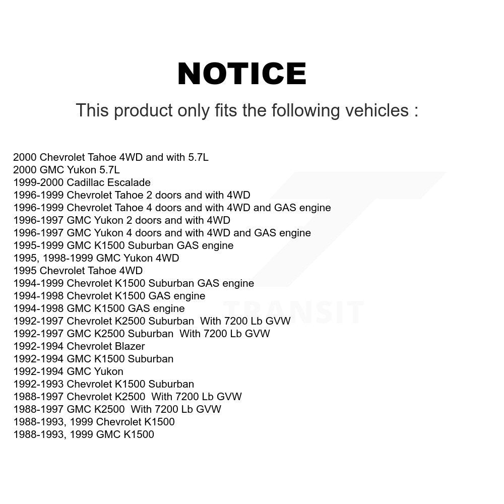 Front Left Brake Hydraulic Hose 12-H38664 For K1500 Chevrolet GMC K2500 Tahoe Yukon Suburban Blazer