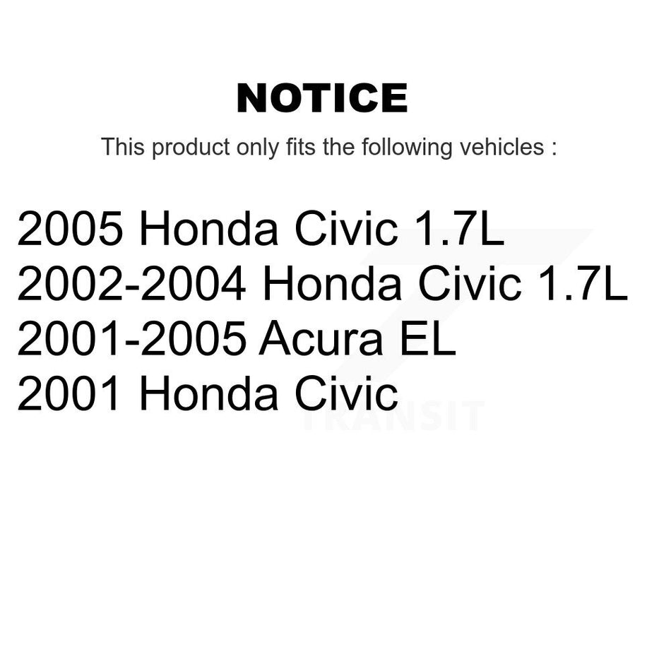 Front Right Brake Hydraulic Hose 12-H620012 For Honda Civic Acura EL