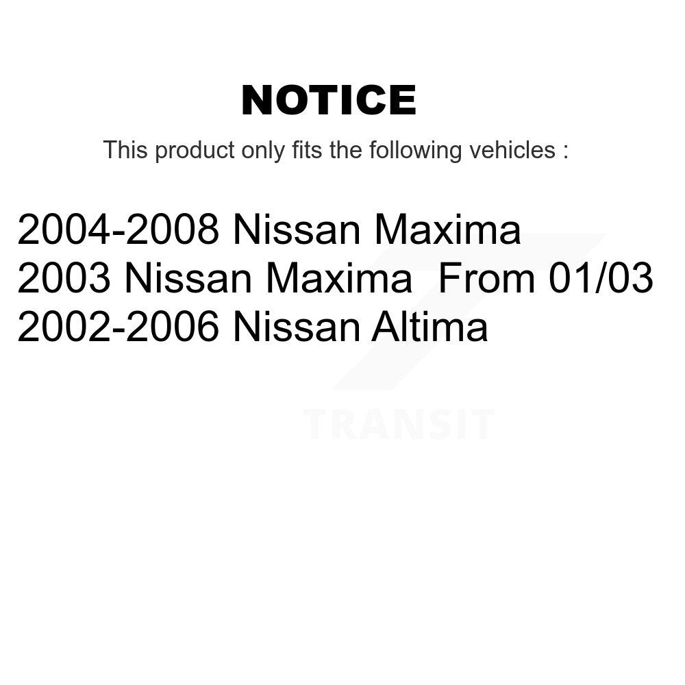 Rear Right Brake Hydraulic Hose 12-H620131 For Nissan Altima Maxima