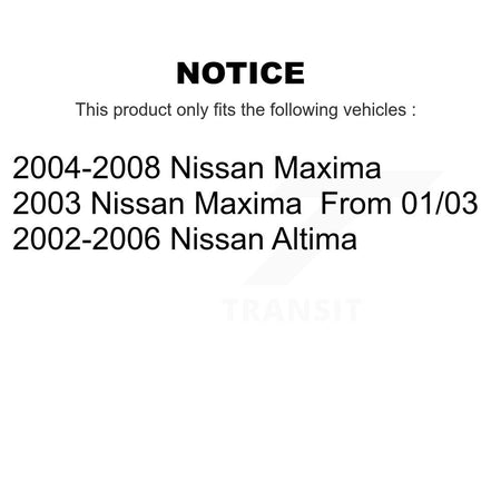Rear Left Brake Hydraulic Hose 12-H620132 For Nissan Altima Maxima