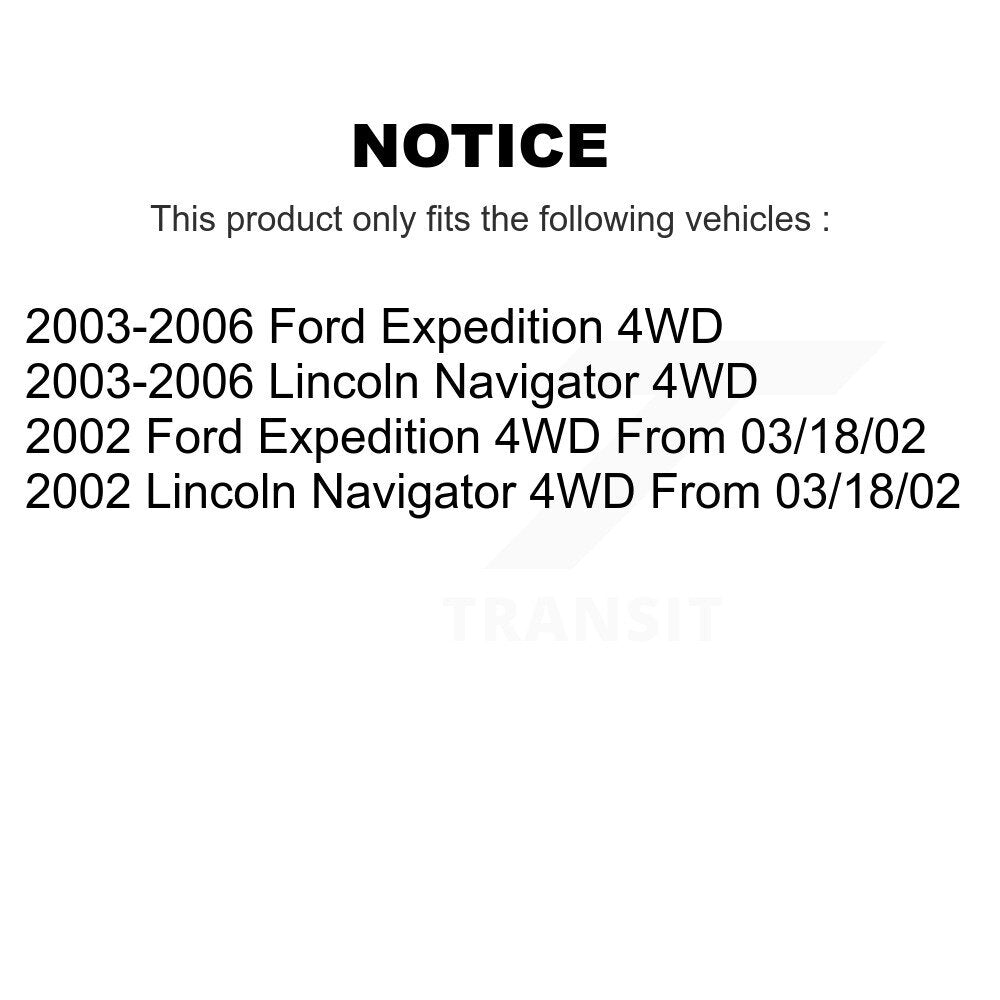 Front Left Brake Hydraulic Hose 12-H620324 For Ford Expedition Lincoln Navigator 4WD