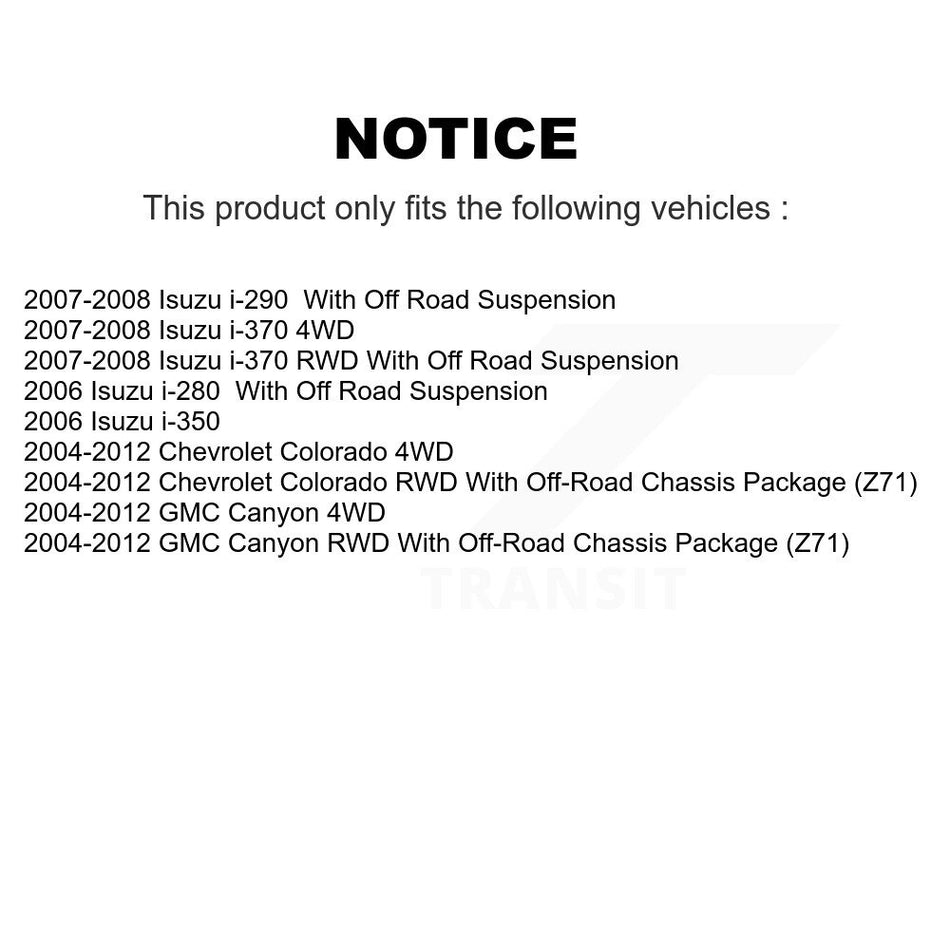 Front Left Brake Hydraulic Hose 12-H620448 For Chevrolet Colorado GMC Canyon Isuzu i-280 i-350 i-290