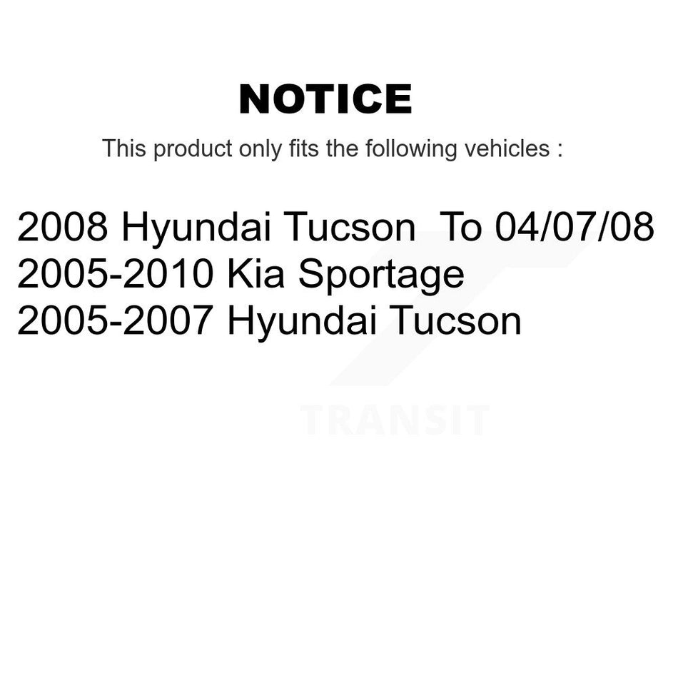 Front Left Brake Hydraulic Hose 12-H620598 For Hyundai Tucson Kia Sportage