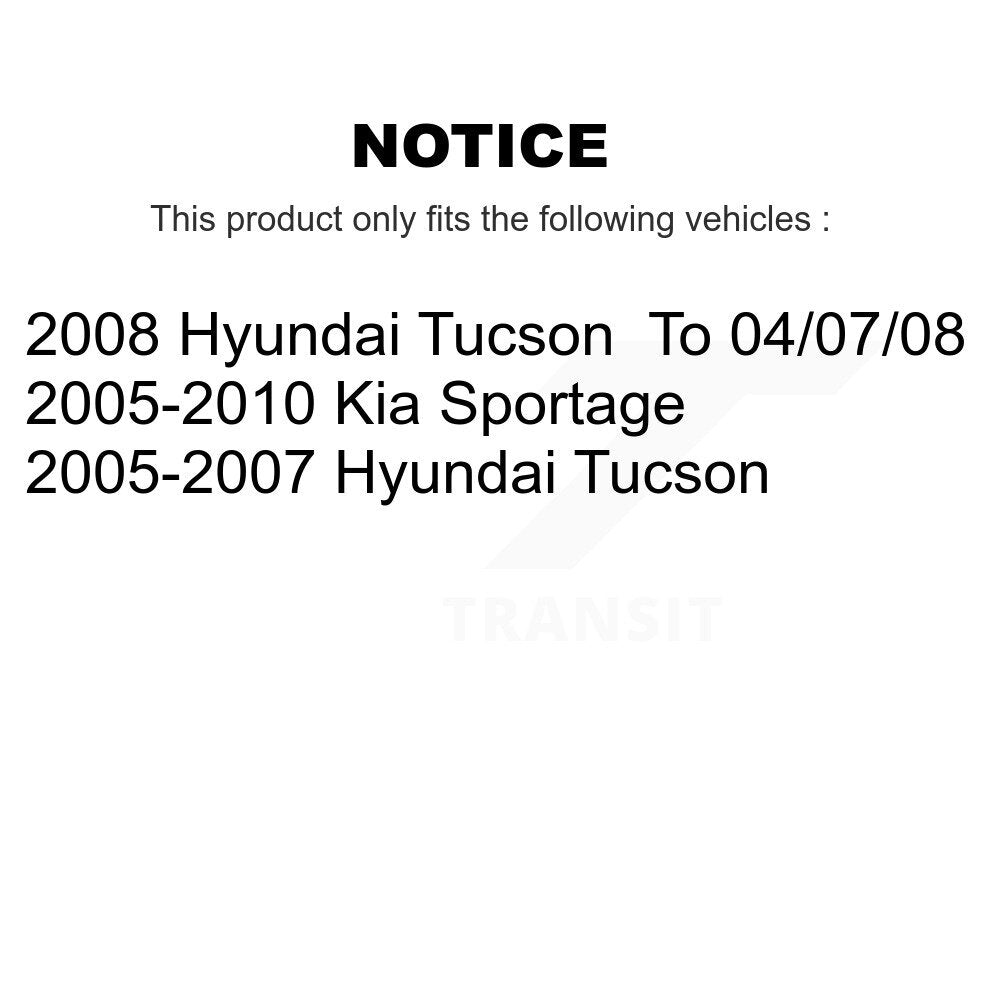 Front Right Brake Hydraulic Hose 12-H620599 For Hyundai Tucson Kia Sportage
