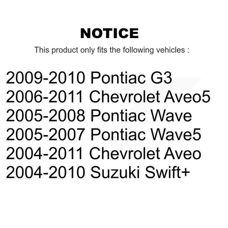Rear Brake Hydraulic Hose 12-H620681 For Chevrolet Aveo Pontiac Aveo5 Wave G3 Suzuki Swift+ Wave5