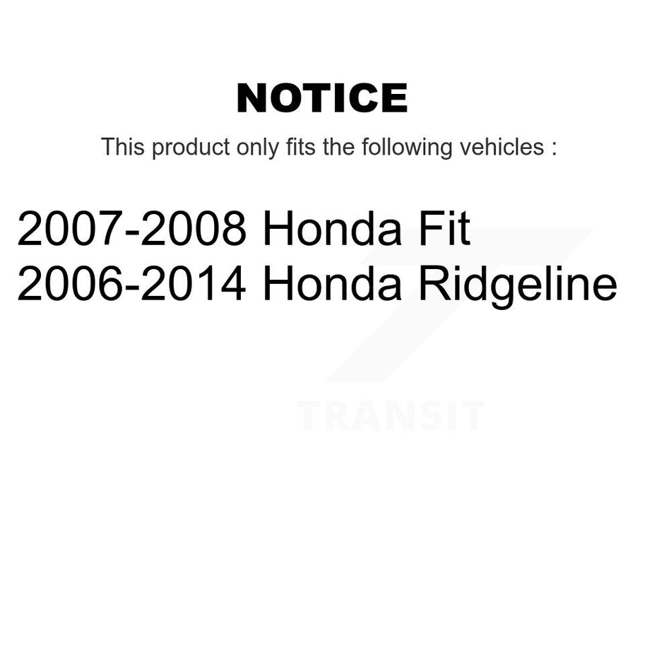 Rear Brake Hydraulic Hose 12-H620746 For Honda Ridgeline Fit
