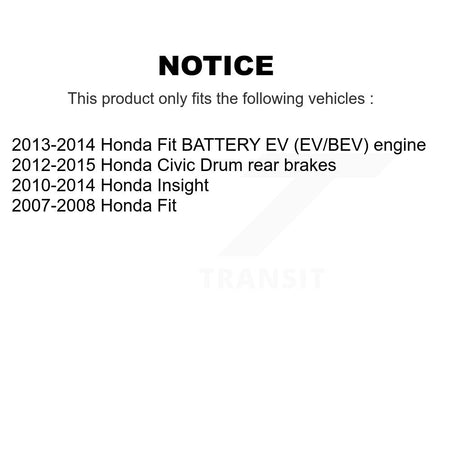 Rear Brake Hydraulic Hose 12-H620748 For Honda Civic Fit Insight