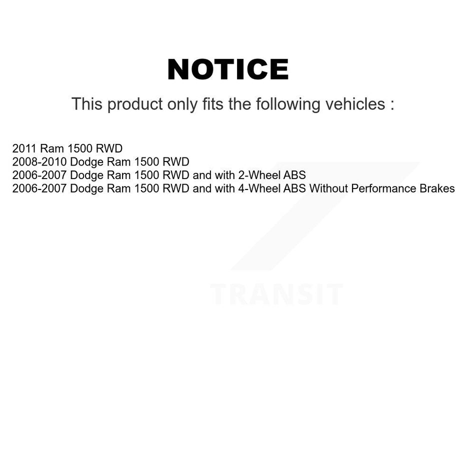 Front Left Brake Hydraulic Hose 12-H620939 For Dodge Ram 1500